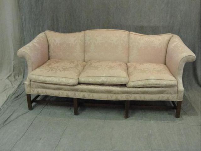 Upholstered Wing Arm Sofa From bc7f1