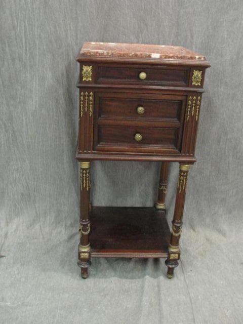 Victorian Marbletop End Table  bc7f2