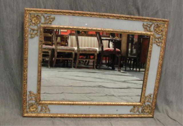 Giltwood and Clear Glass Framed Decorative