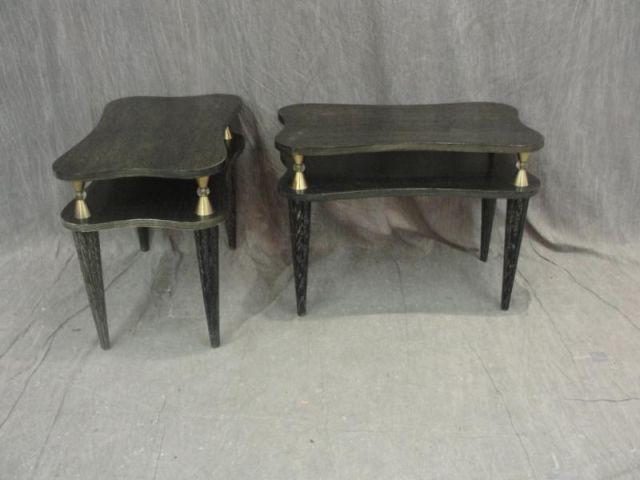 Pair of Midcentury End Tables with bc820