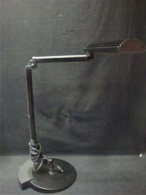 Midcentury Arteluce Black Desk Lamp.