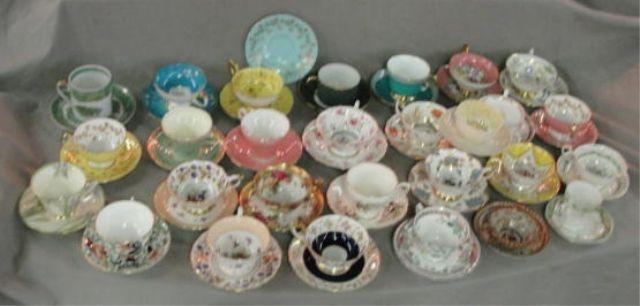 Large Lot of Cups & Saucers. Approx