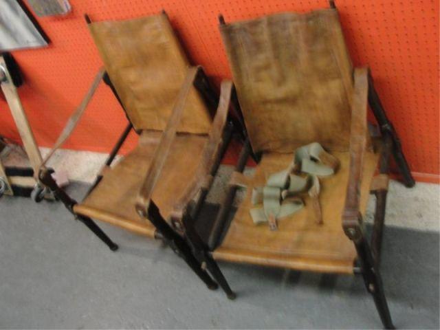 2 KAARE KLINT Safari Chairs. Loose