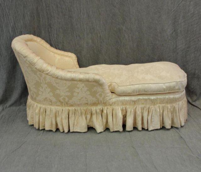 Victorian Down Filled Chaise As bc855