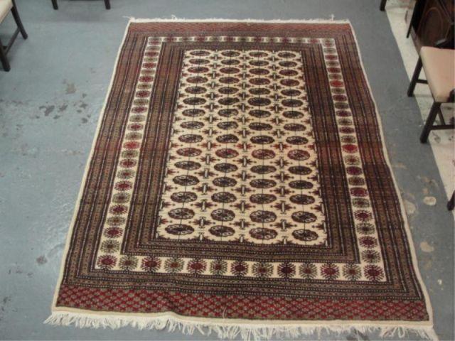 Handmade Bokhara Carpet. From an