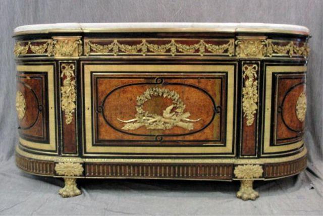 BEURDELEY French Marbletop Inlaid bcb99
