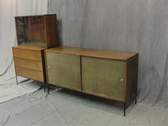 3 Piece Midcentury Unit on Metal bcbad