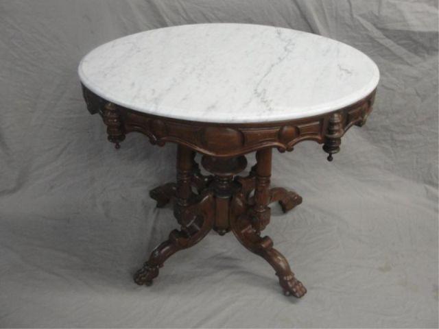 Victorian Marbletop Table From bcbe8