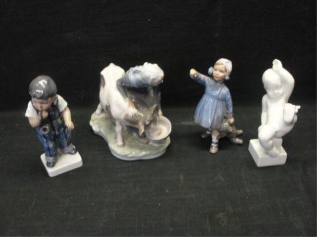 Lot of 4 Porcelain Figures From bcc2b