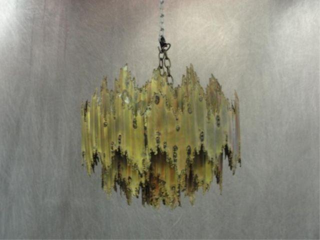 Evans Style Midcentury Chandelier  bcc2d