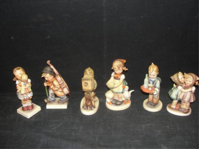 Lot of Hummel Figures. 6 pieces.