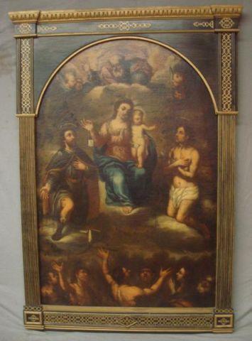 Old Master O C of Madonna Child  bcc6c