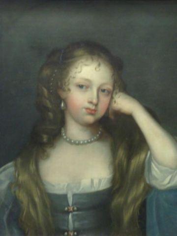 Unsigned. 17th C. O/C Portrait of Beauty