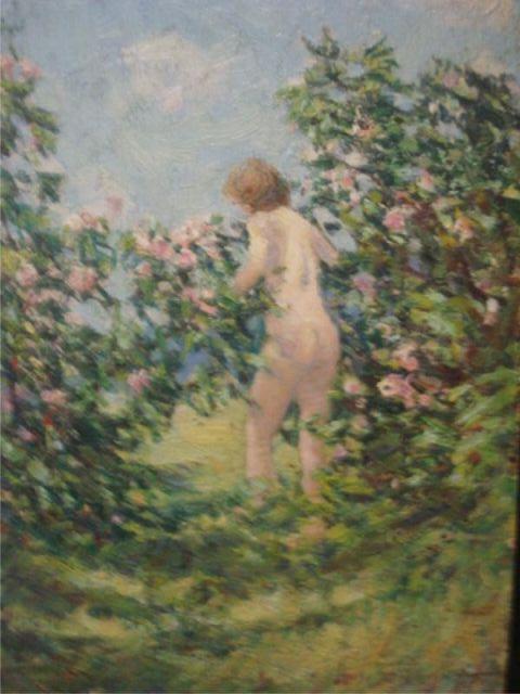 NISBET, Robert. O/B Nude Among