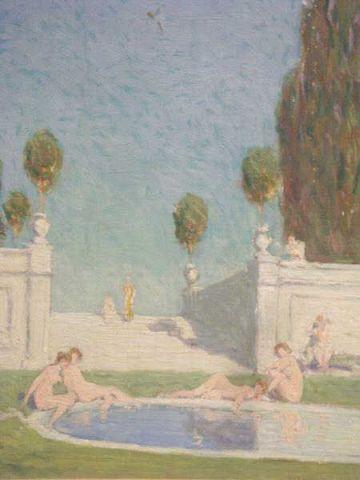 NISBET, Robert. O/B Nudes Bathing