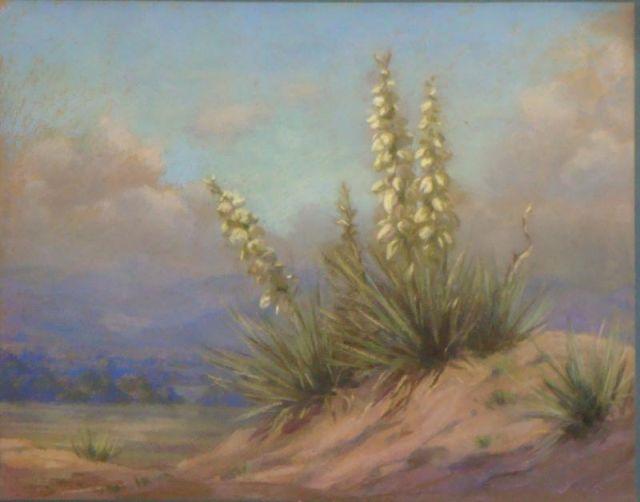 HAYNES, Elsie H. c.1920 Pastel of Colorado