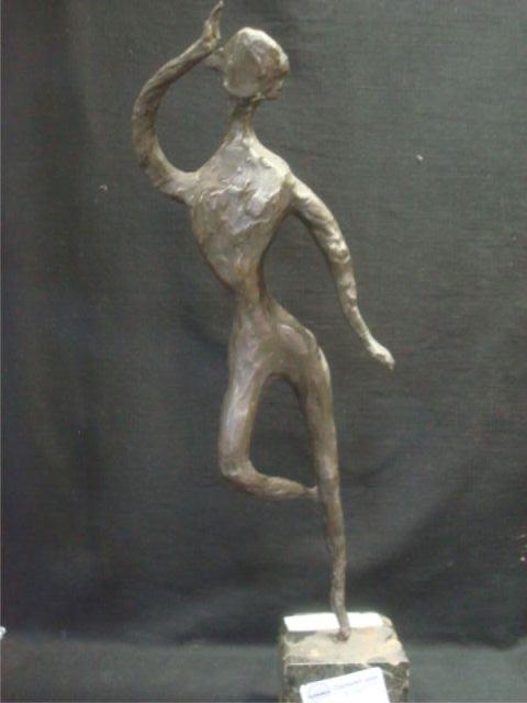 Bronze Dancing Woman Unsigned .Great