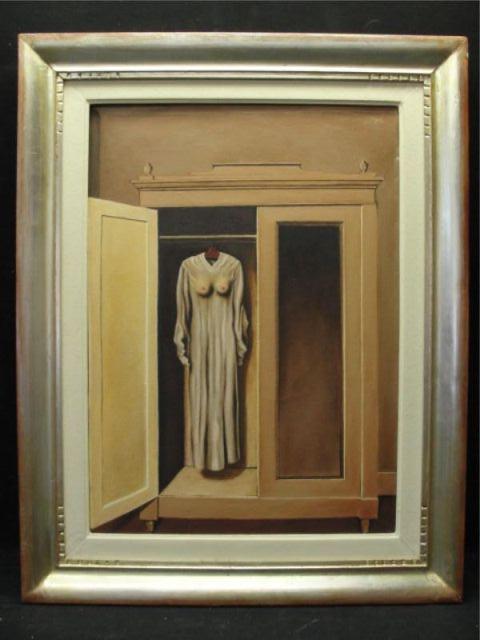 Magritte Reproduction Oil on Canvas  bd19f