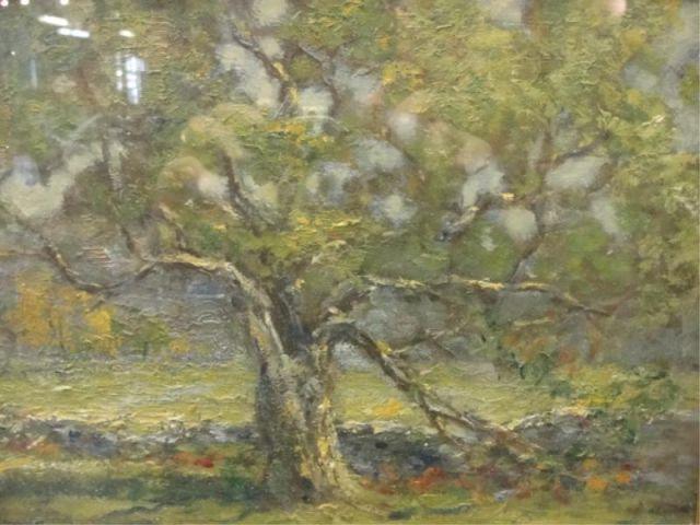 N.P. Signed Oil of an Impressionist