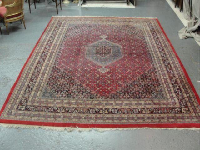 Handmade Persian Carpet with Center