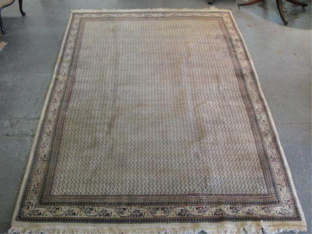 Handmade Open Field Persian Carpet.