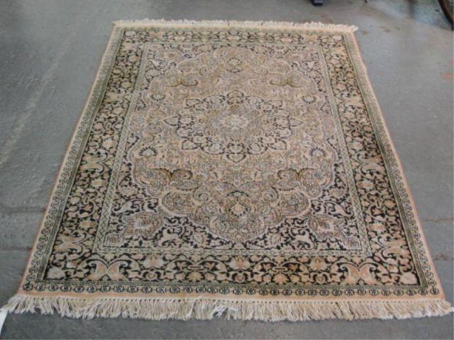 Handmade Tabriz Carpet. In shades