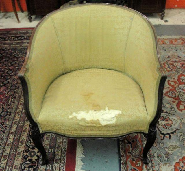 Louis XV Style Club Chair Upholstery bd22d
