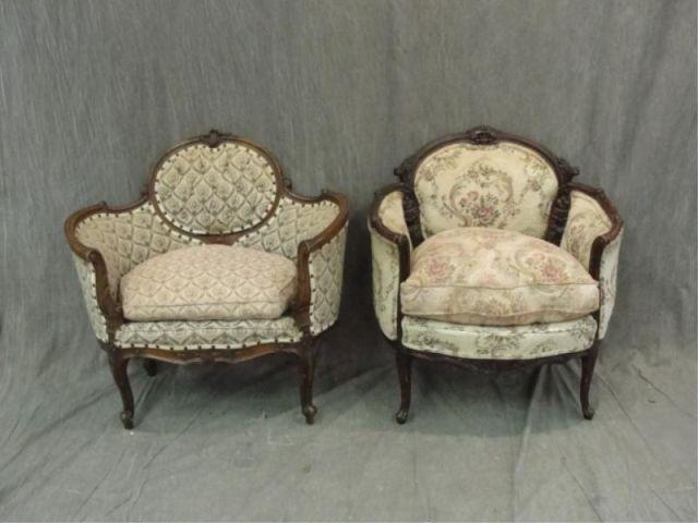 2 Louis XV Style Down Filled Bergeres  bd24b