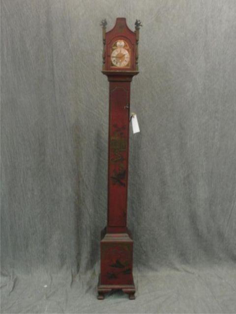 Grandmother Clock Chinoiserie bd25d