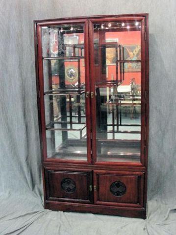 Asian Style Etagere China Cabinet  bd271