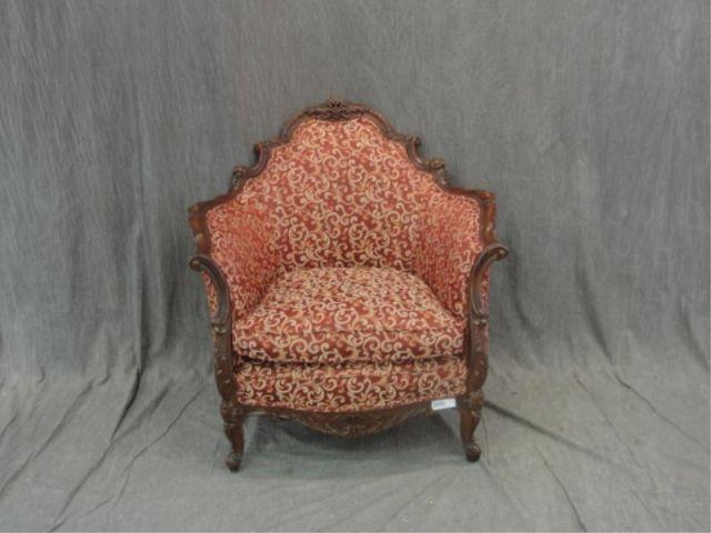 Upholstered Louis XV Style Chair