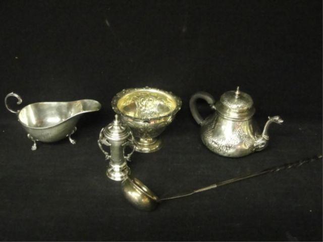 Lot of English Silver 5 Pieces bd288
