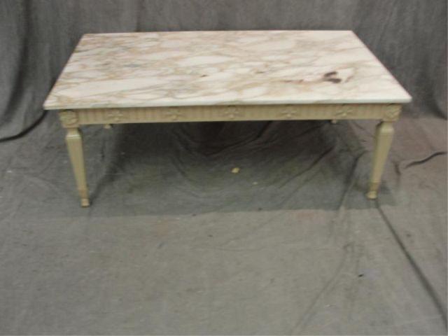 Marbletop Coffee Table. From a