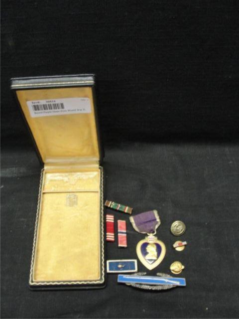 Boxed Purple Heart from World War bd326