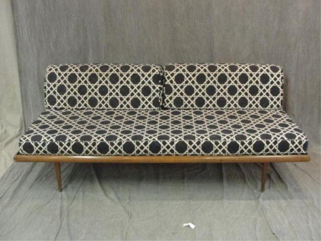 Midcentury Day Bed. With period black