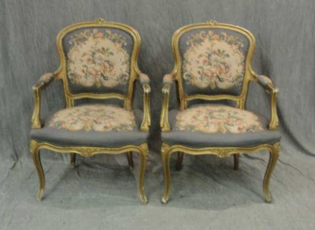 Pair of Louis XV Style Giltwood bd9a3