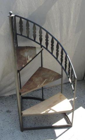 Stair Form Metal Plant Stand. As