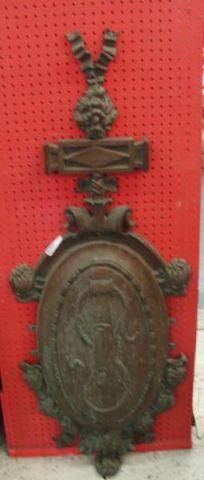 Gilt Metal or Bronze Shield Very bd9be