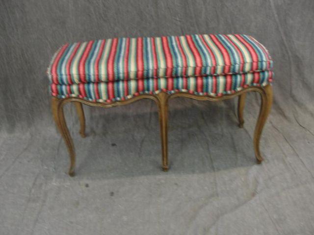 Louis XV Style Bench From a Queens  bd9f7