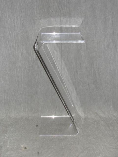 Lucite Pedestal Midcentury From bd9fa