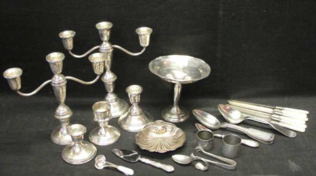 Mixed Lot of Silver Silverplate  bda13