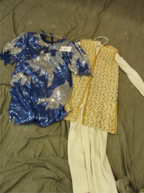 2 Vintage Beaded Dresses. One is