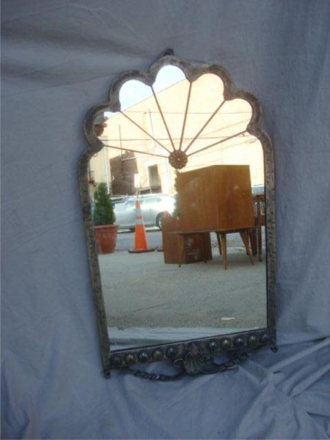Art Deco Dome Top Mirror. From