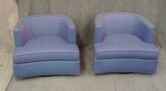 Pair of HARVEY PROBER Club Chairs