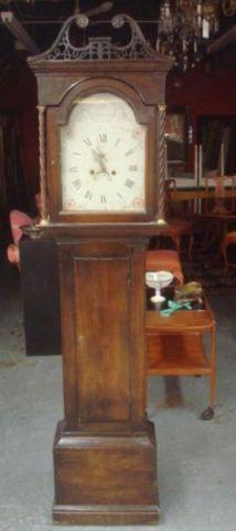 Tall Case Clock in Chippendale Style.