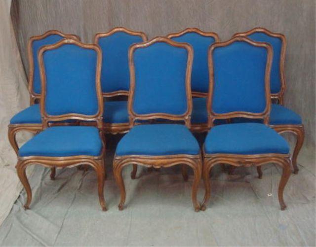 8 Italian Upholstered High Back bdae0