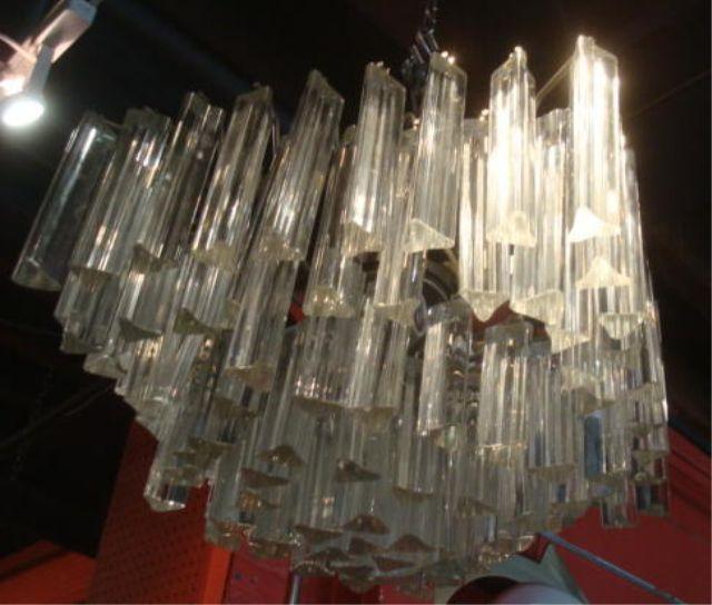 Chrome Crystal Multi Glass Chandelier  bdb13