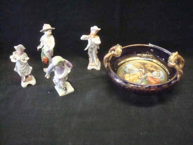 Lot of Assorted Porcelains 4 figurines bdcb8