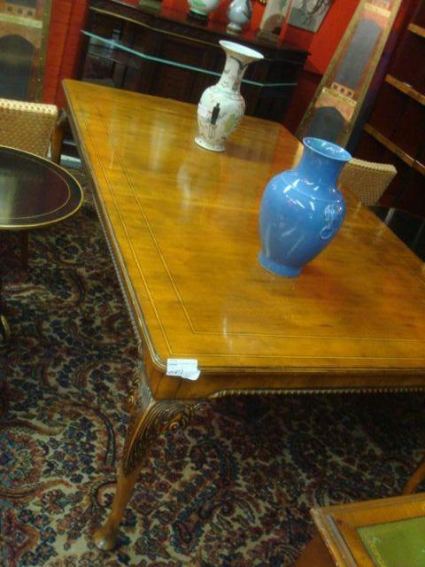 BAKER Queen Ann Style Dining Table