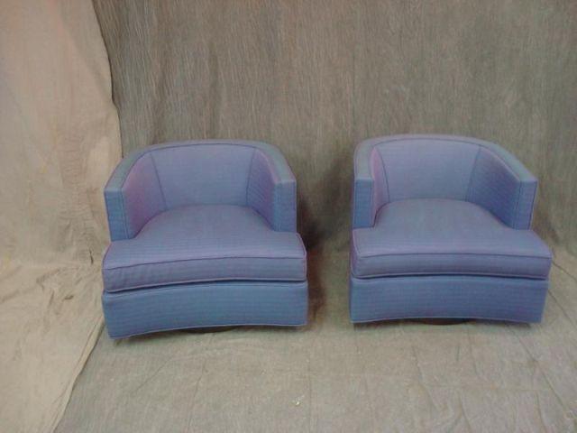 Pair of HARVEY PROBER Club Chairs